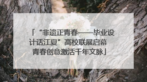 “非遗正青春——毕业设计话江夏”高校联展启幕 青春创意激活千年文脉