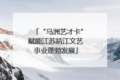 “马洲艺才卡”赋能江苏靖江文艺事业蓬勃发展