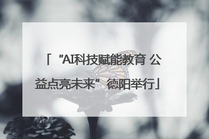 “AI科技赋能教育 公益点亮未来”德阳举行