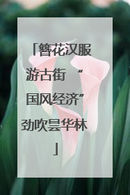 簪花汉服游古街 “国风经济”劲吹昙华林
