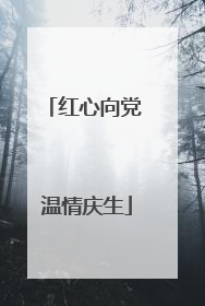 红心向党 温情庆生