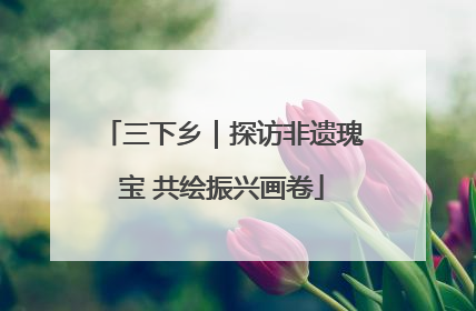 三下乡｜探访非遗瑰宝 共绘振兴画卷