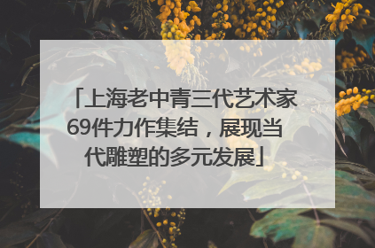 上海老中青三代艺术家69件力作集结，展现当代雕塑的多元发展