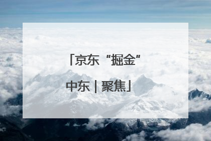 京东“掘金”中东｜聚焦