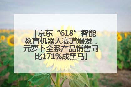 京东“618”智能教育机器人赛道爆发，元萝卜全系产品销售同比171%成黑马