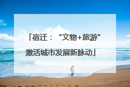 宿迁：“文物+旅游”激活城市发展新脉动