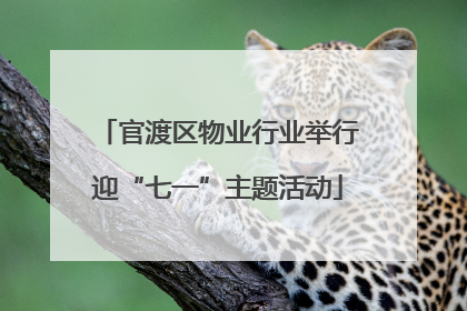 官渡区物业行业举行迎“七一”主题活动