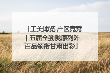 工美博览·产区竞秀｜五届全勤陇原列阵 百品领衔甘肃出彩