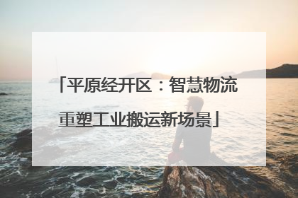 平原经开区：智慧物流重塑工业搬运新场景