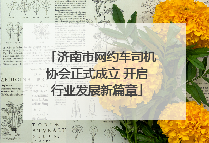 济南市网约车司机协会正式成立 开启行业发展新篇章
