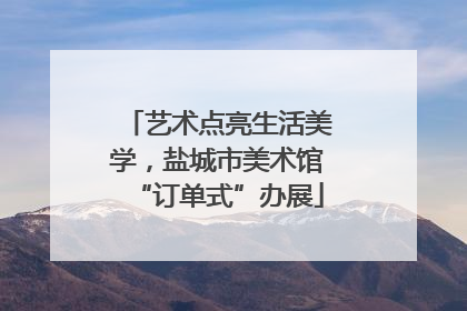 艺术点亮生活美学，盐城市美术馆“订单式”办展