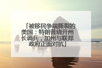 被移民争端撕裂的美国：特朗普绕开州长调兵，加州与联邦政府正面对抗