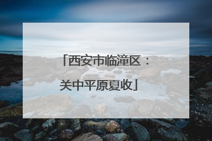 西安市临潼区：关中平原夏收