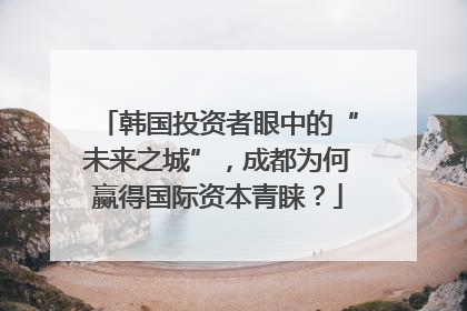 韩国投资者眼中的“未来之城”，成都为何赢得国际资本青睐？