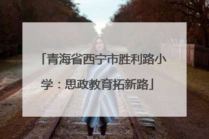 青海省西宁市胜利路小学：思政教育拓新路