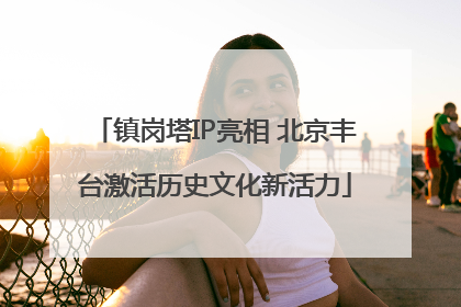 镇岗塔IP亮相 北京丰台激活历史文化新活力